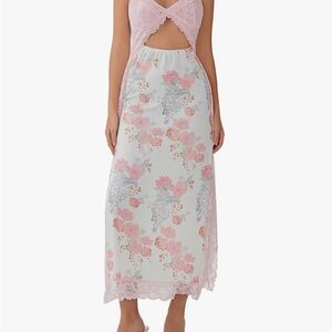 Floral Lace Nightgown